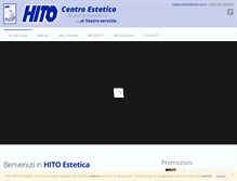 Tablet Screenshot of hitoestetica.com